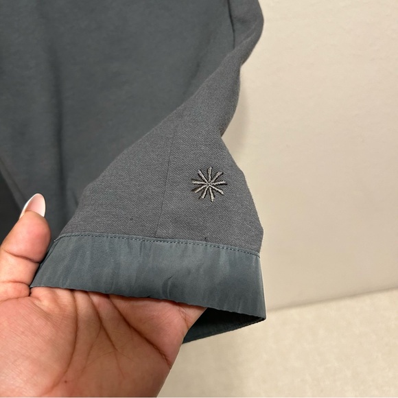 Athleta Women Triumph Hybrid Wide Leg Crop Green Size XS Tall - Picture 3 of 9